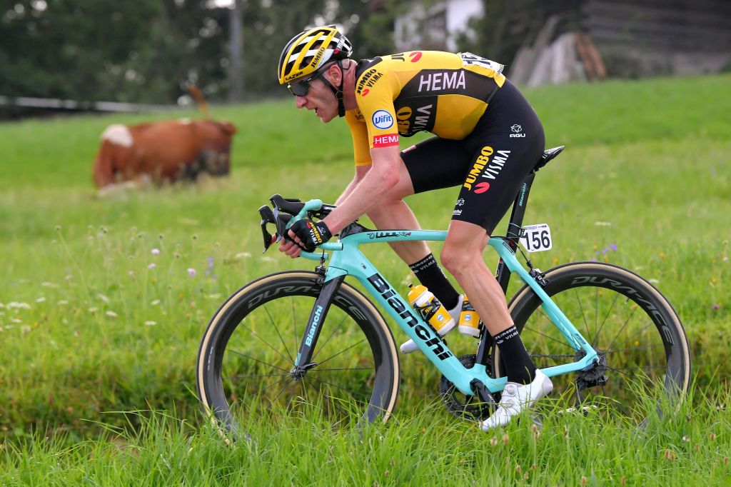 Jumbo-Visma’s Jos van Emden – pictured at the 2020 Tour de Pologne – has made a number of suggestions to improve rider safety at races