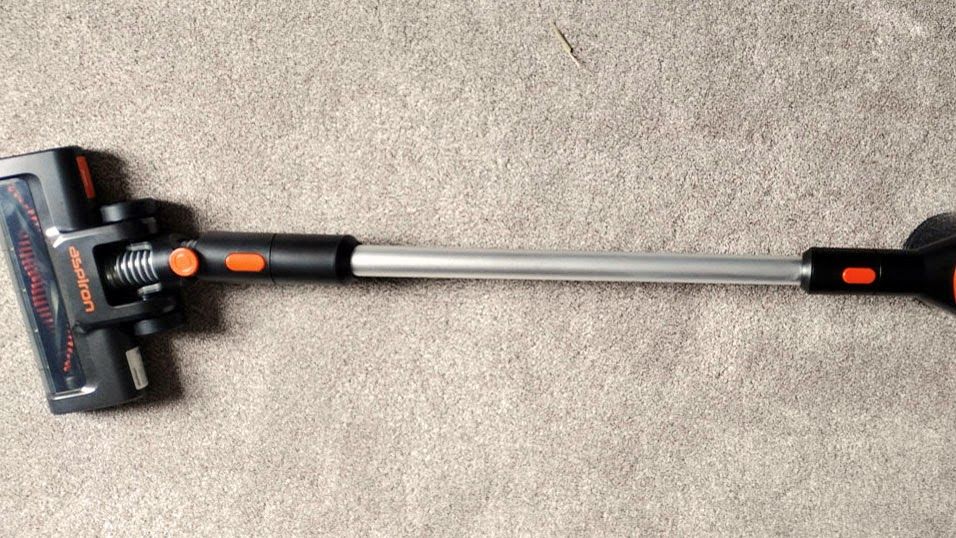 Aspiron Cordless Vacuum Cleaner being tested