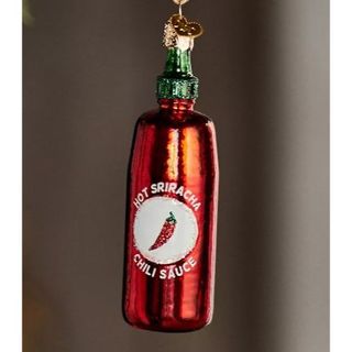 Sriracha ornament.