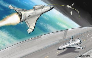 Artist's Concept of DARPA's XS-1 Vehicle