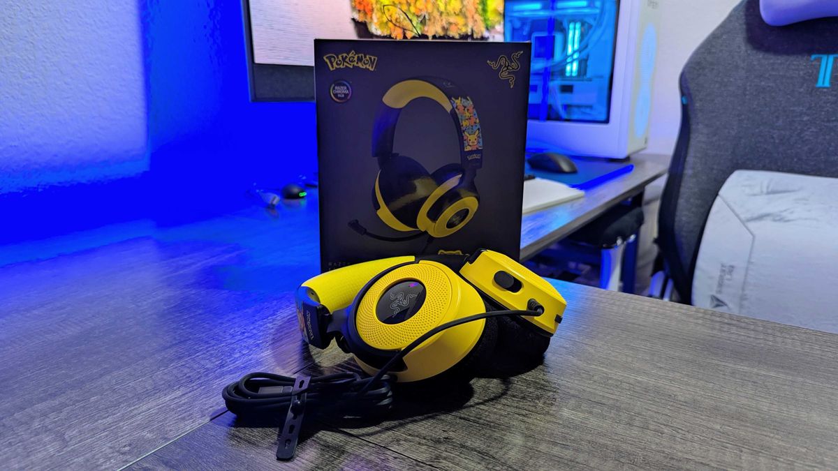 Image of the Razer x Pok&eacute;mon Collection of PC gaming accessories.