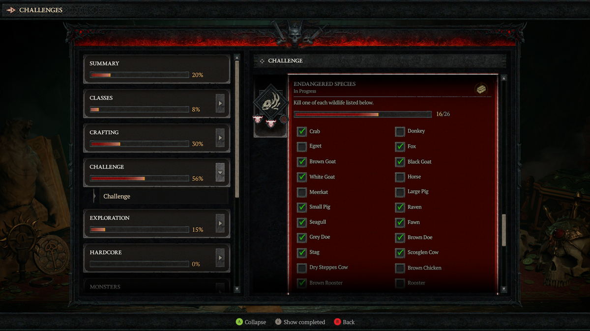 How to complete the Endangered Species Challenge in Diablo 4 | Windows ...