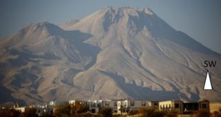 Hasan Dag volcano in Turkey