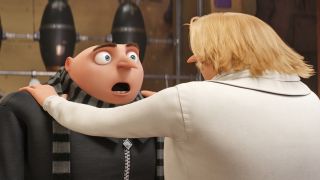 Gru and his twin, Dru, in Despicable Me 3.