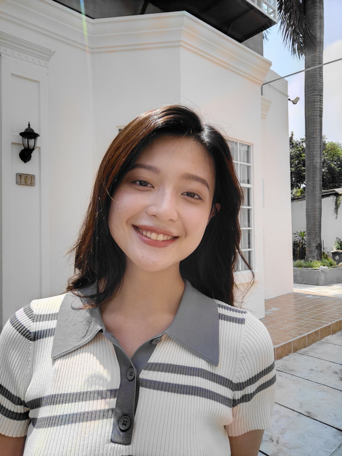 A sample photo taken using Oppo's under-display camera