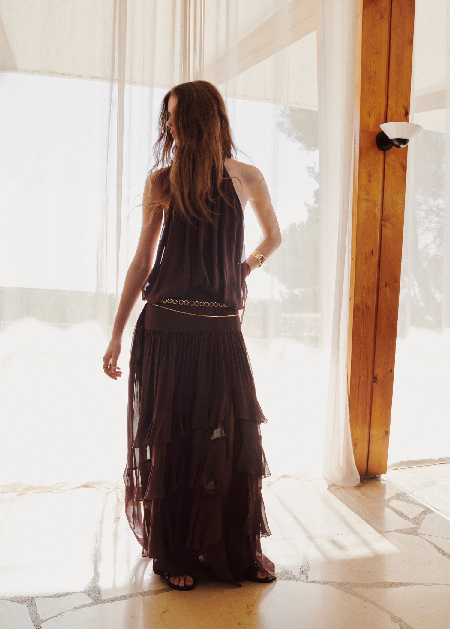 Ruffled Dress - Women | Mango United Kingdom