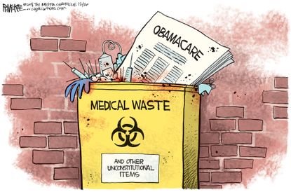 U.S. Obamacare medical waste unconstitutional Trump healthcare