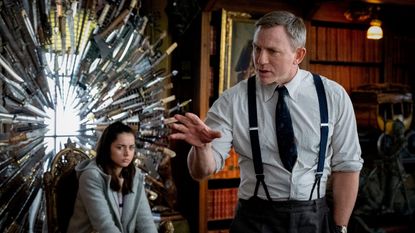 Daniel Craig and Ana De Armas in Knives Out