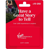 Virgin Experience Days Gift Card: was £50, now £42.50 at Amazon