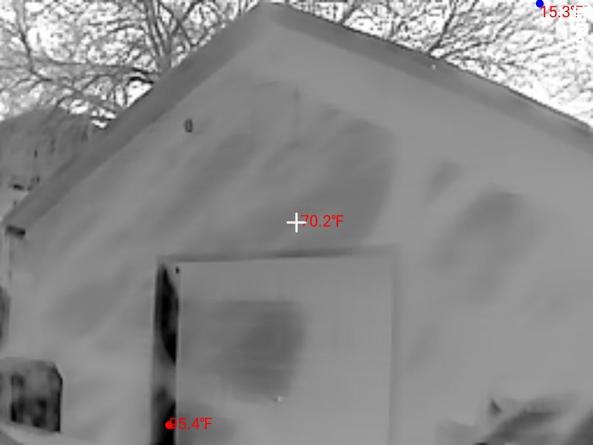 Thermal Master P2 camera sample.