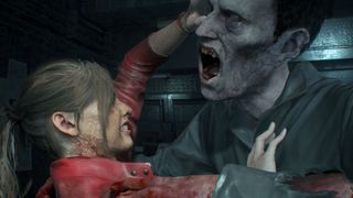 En skärmdump från Resident Evil 2