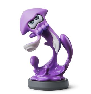 Splatoon Amiibo Inkling Squid Purple
