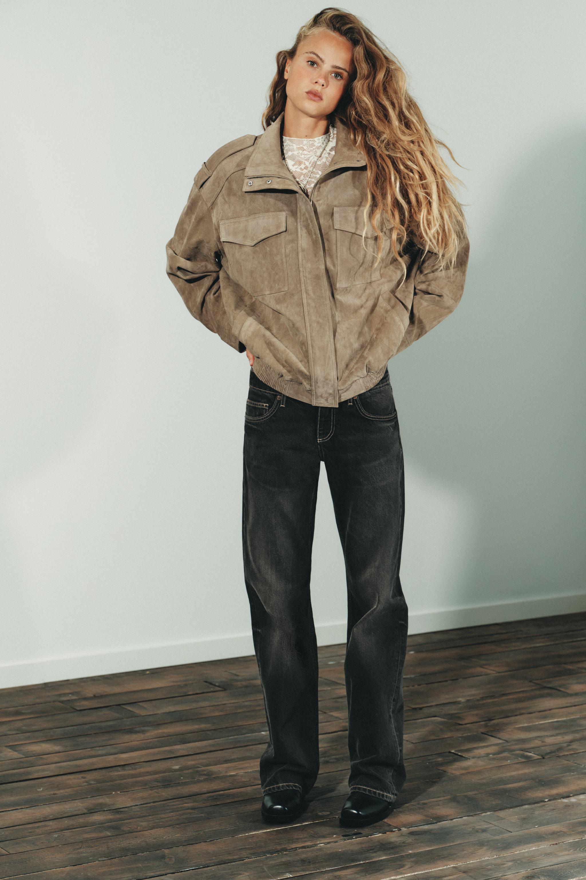 Suede Leather Jacket