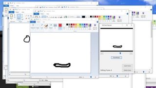 Microsoft Paint with animation support