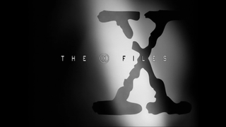 Screenshot of The X-Files logo from Season 1x01
