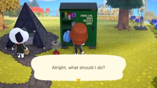 Animal Crossing; New Horizons Storage Shed