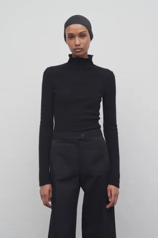 Hurly Turtleneck in Cashmere and Silk