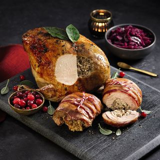 Aldi Specially Selected Ultimate Turkey Stuffed Crown and Bacon Wrapped Thigh