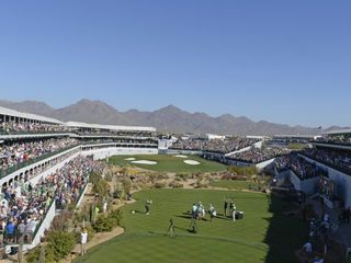 The amphitheathre of the 16th at TPC Scottsdale