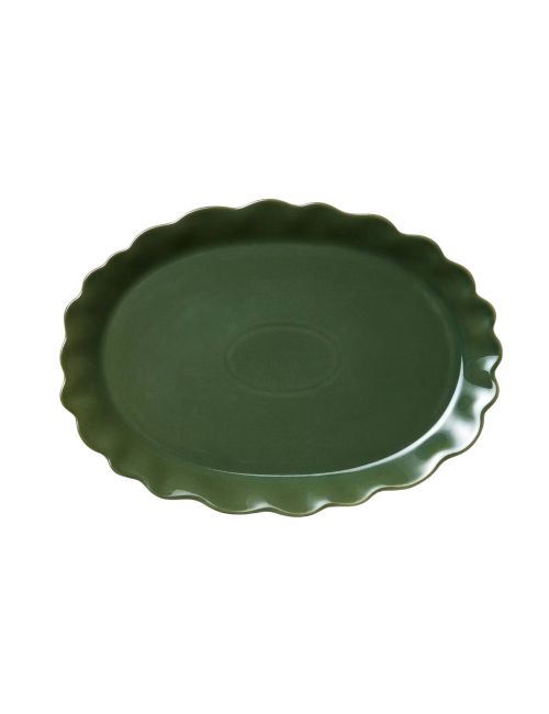 Large Ceramic Serve Plate Green - Hearth & Hand with Magnolia