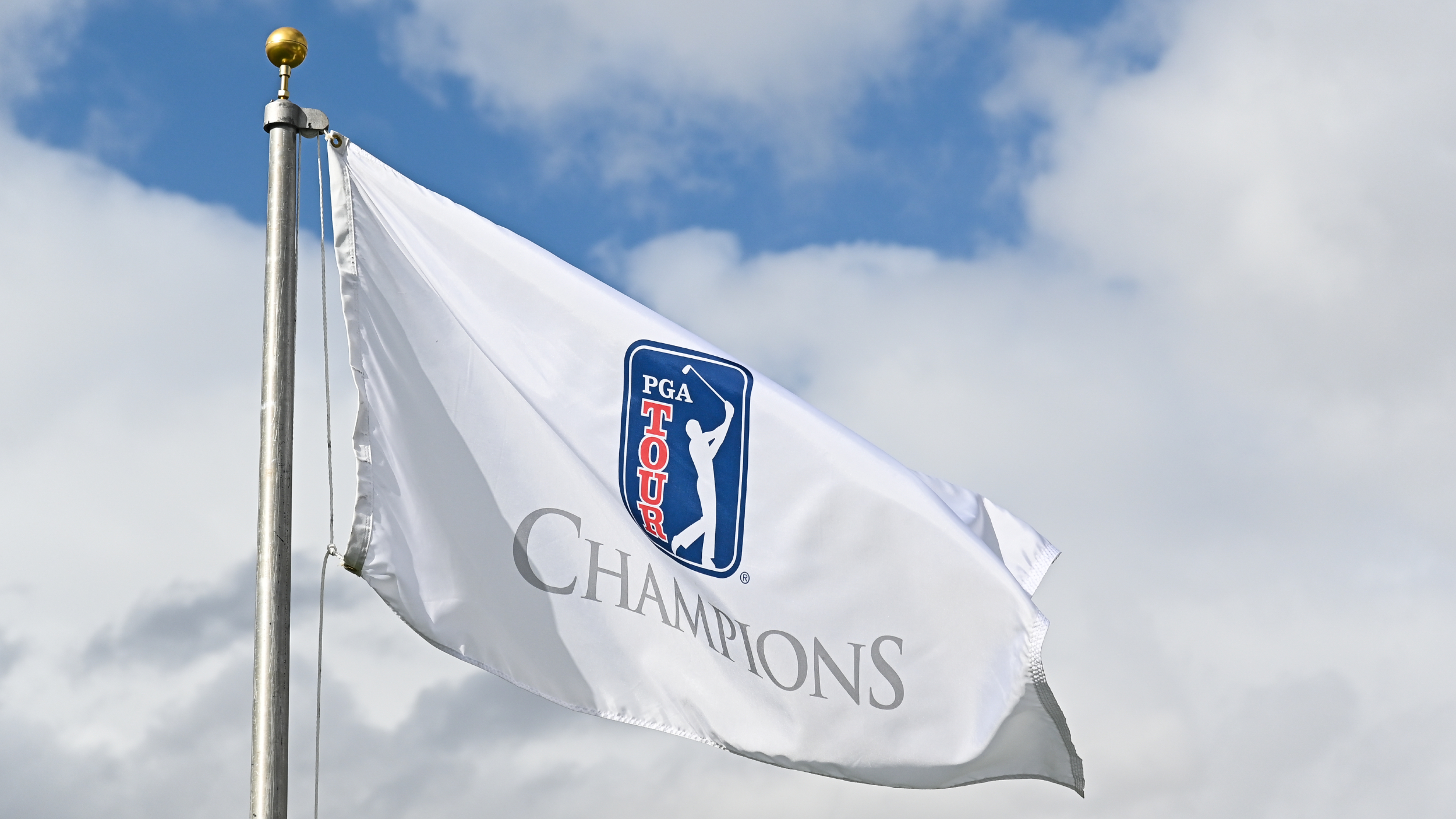 The PGA Tour Champions flag