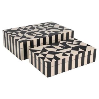 Set of 2 Storage Boxes 10