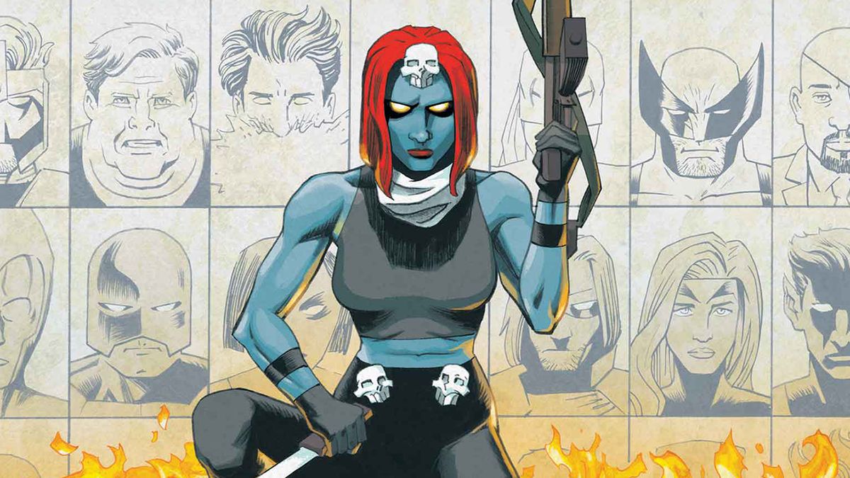 Mystique #1 cover art