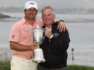 Graeme McDowell with his father