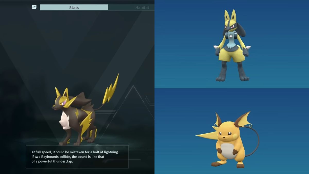 Comparisons between Pals and Pokemon