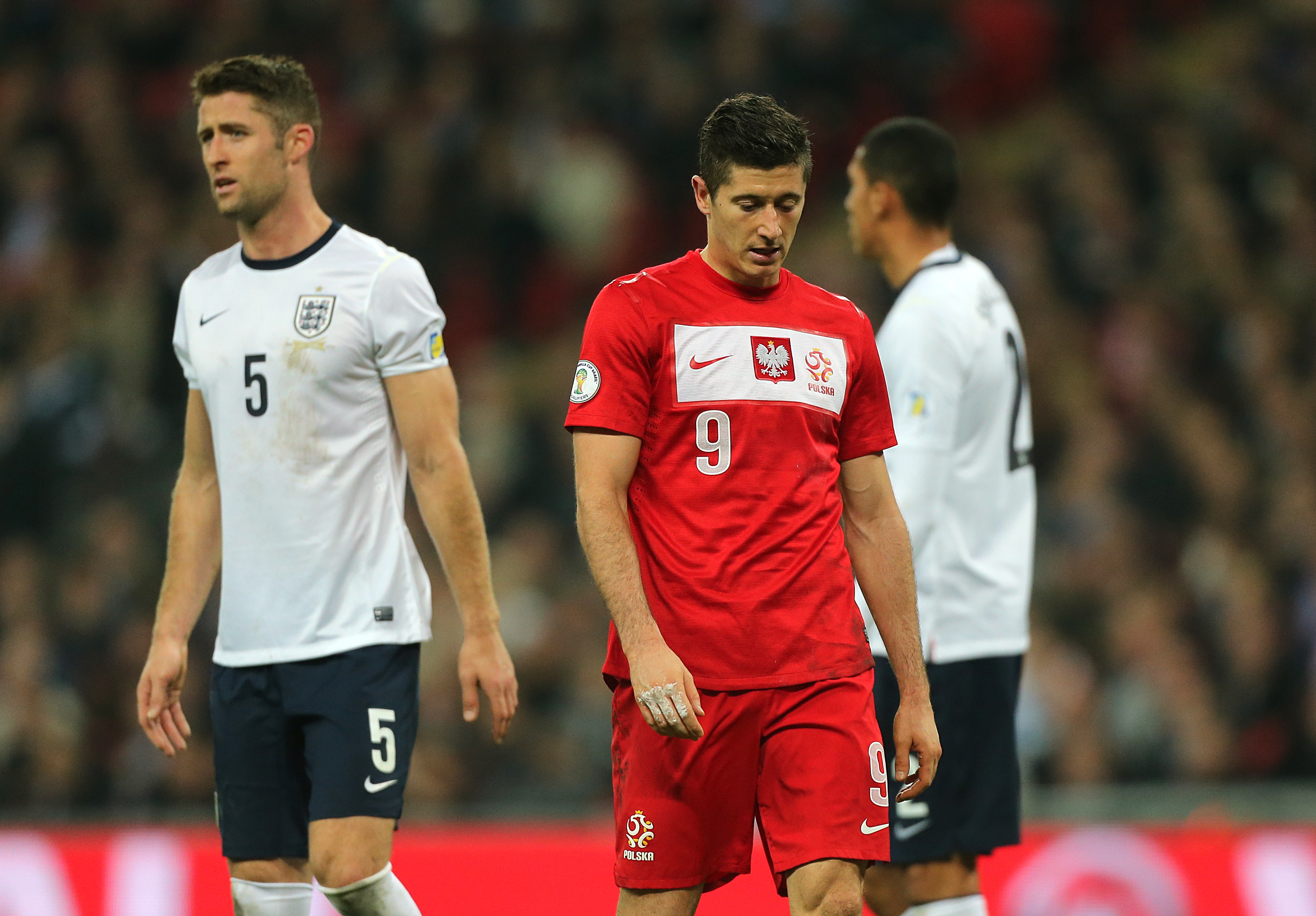 Lewandowski has drawn a blank in his two previous appearances against England.