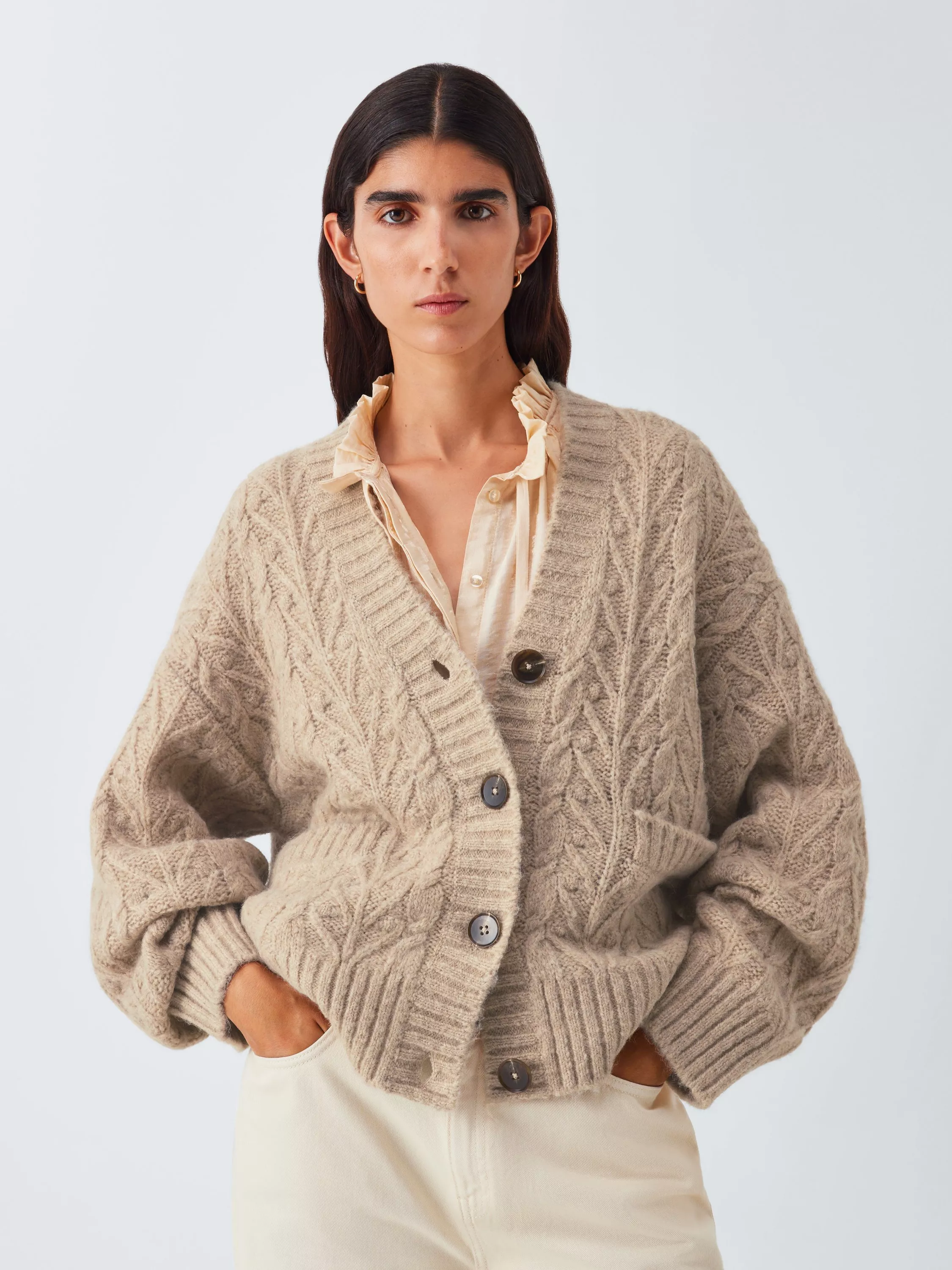 And/or Pippa Alpaca Wool Blend Cardigan