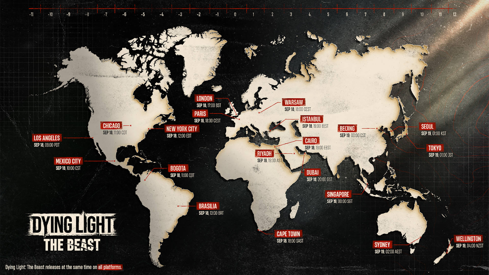 Dying Light: The Beast release date and times