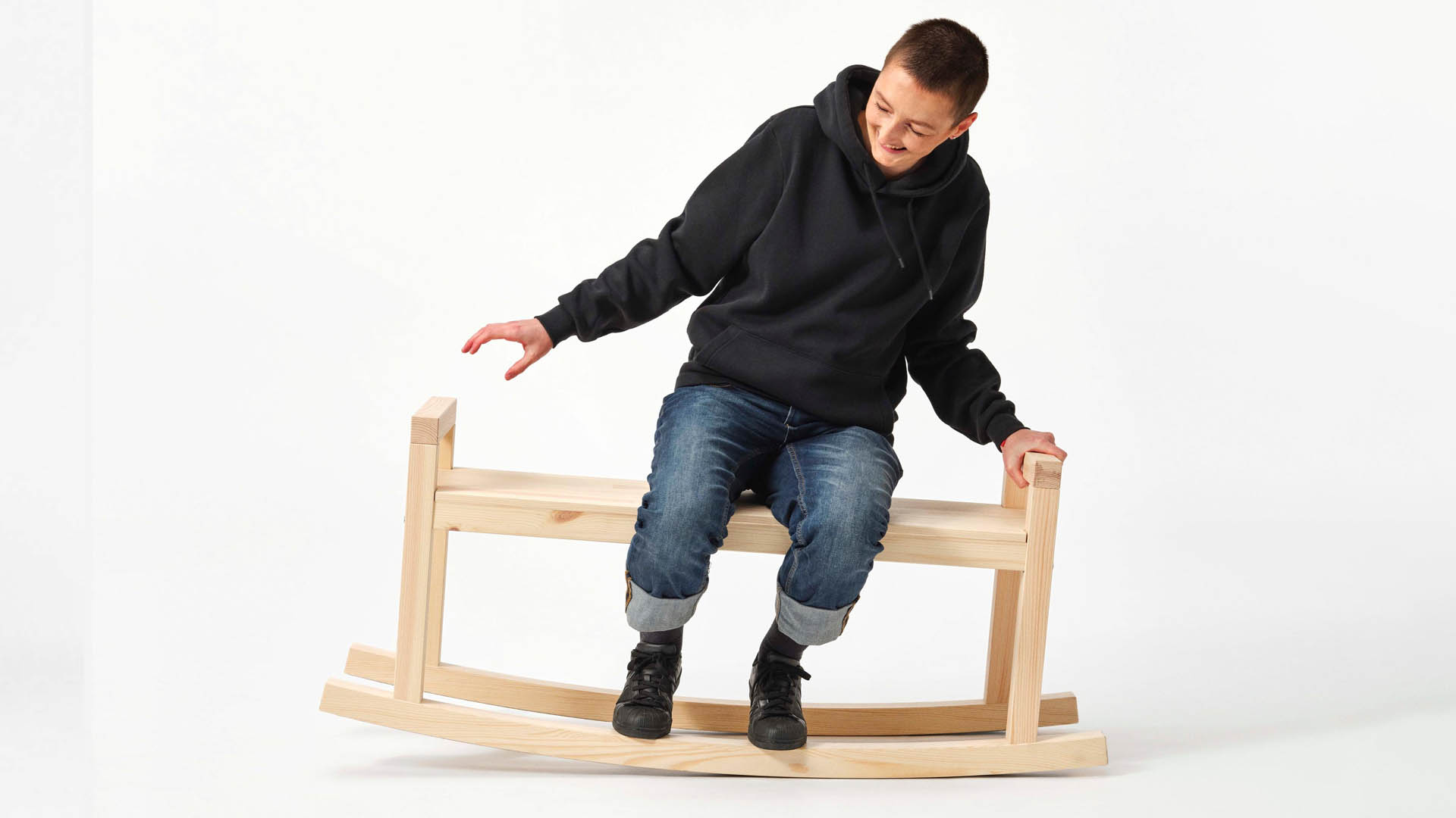 IKEA rocking chair photo.