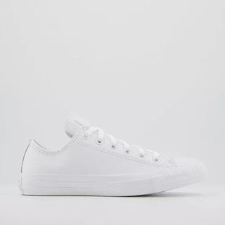 White Converse trainers