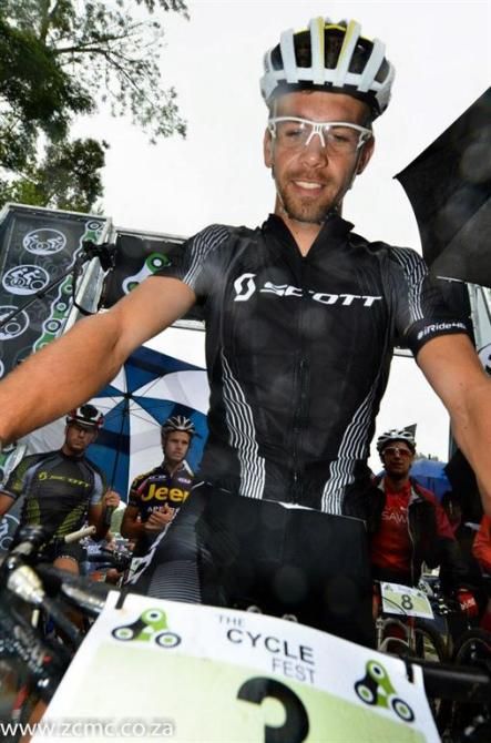 Philip Buys of Team Scott, pictured here at The Cycle Fest in Pietermaritzburg, has found an ideal ABSA Cape Epic teammate in Matthys Beukes.