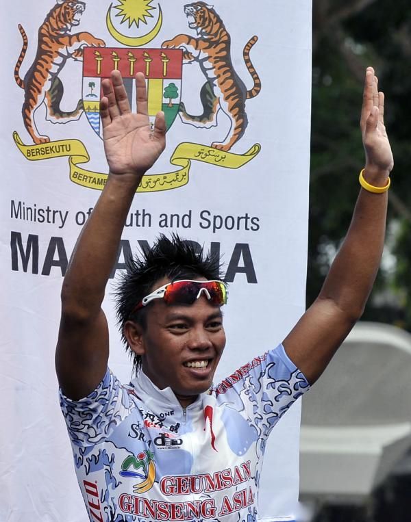 Anuar Manan (Geumsan Ginseng Asia) took an impressive victory on stage five