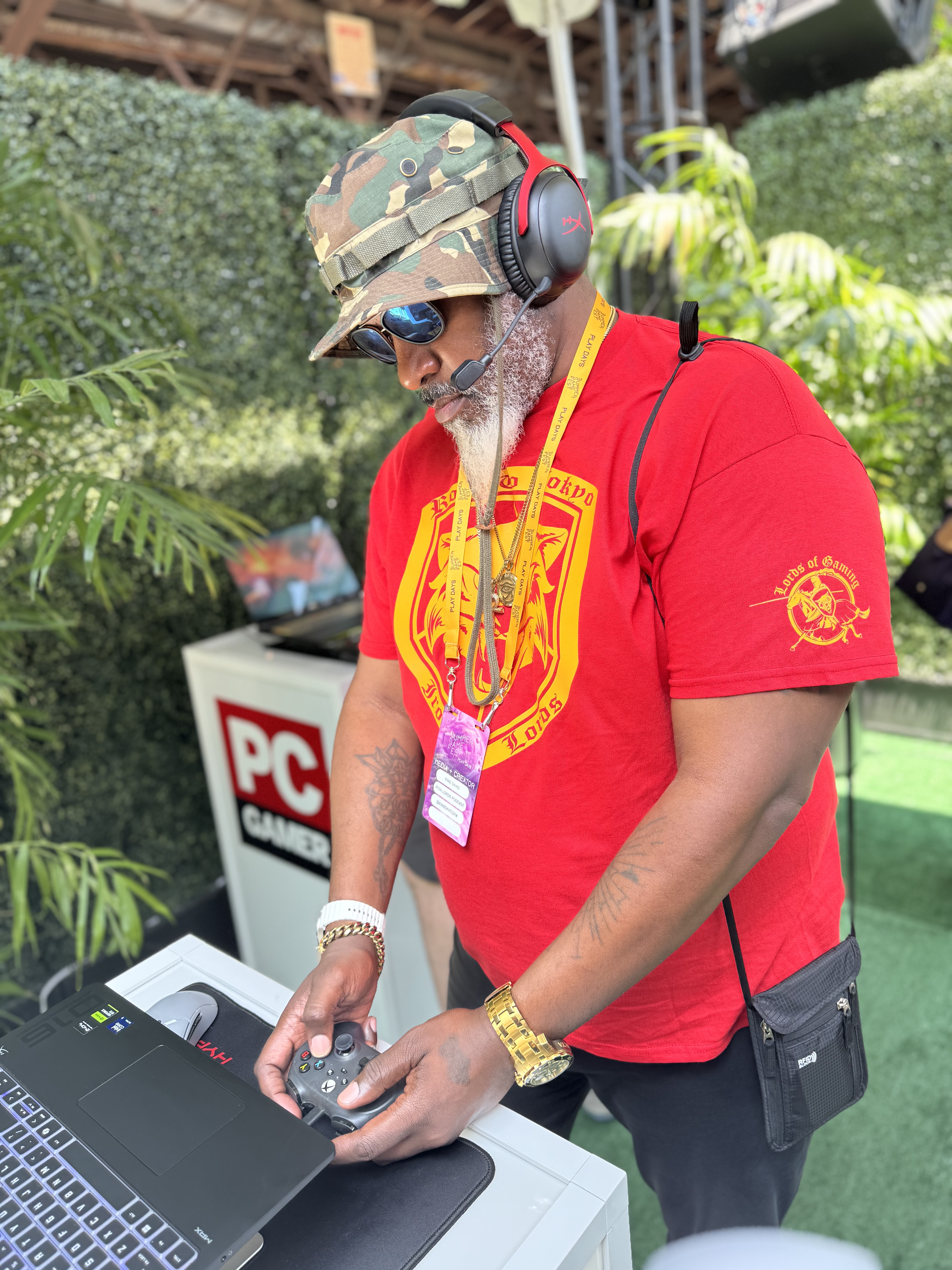 The OMEN - PC Gamer Ice Cream Truck event at Summer Game Fest