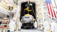 The Griffin-1 lunar lander gets tested at NASA JPL.