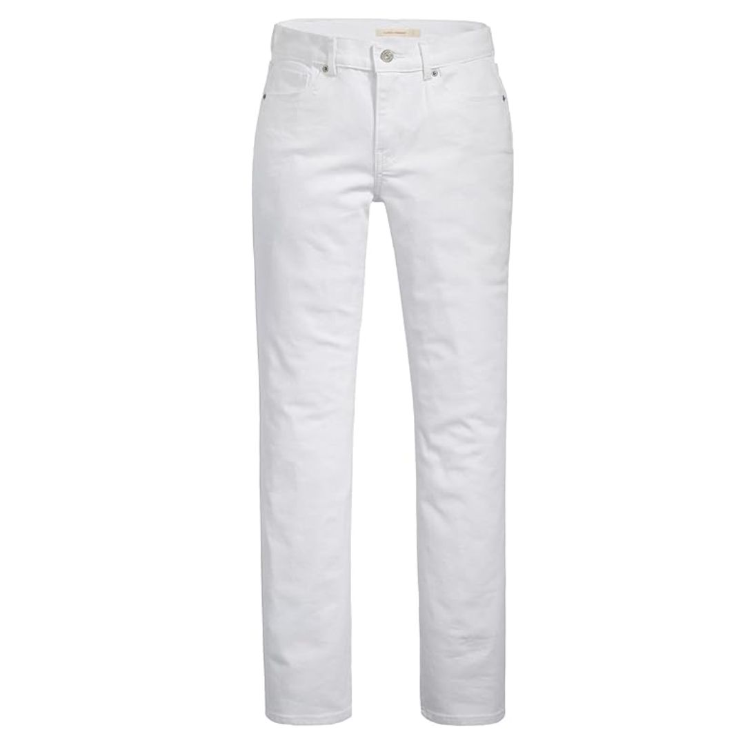 Levi&#039;s Women&#039;s Classic Straight Jeans, Simply White
