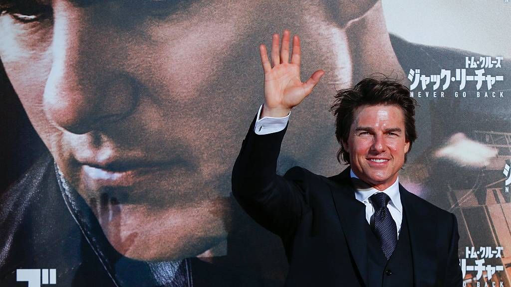 Tom Cruise at the Tokyo Premiere of Jack Reacher: Never Go Back in 2016