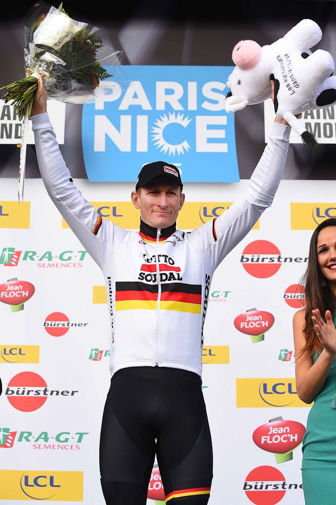 Greipel on the podium.