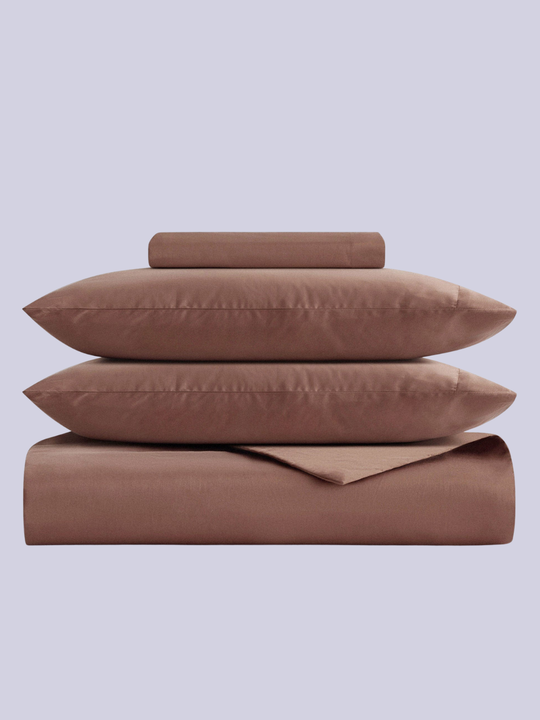 A clay-colored bedding set from Rise &amp;amp; Fall