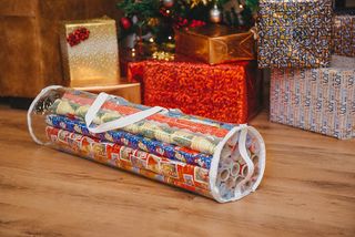 Amazon cylinder gift wrapper storage