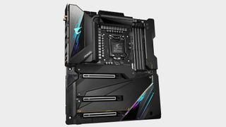 Gigabyte Aorus Z590 Xtreme motherboard front on