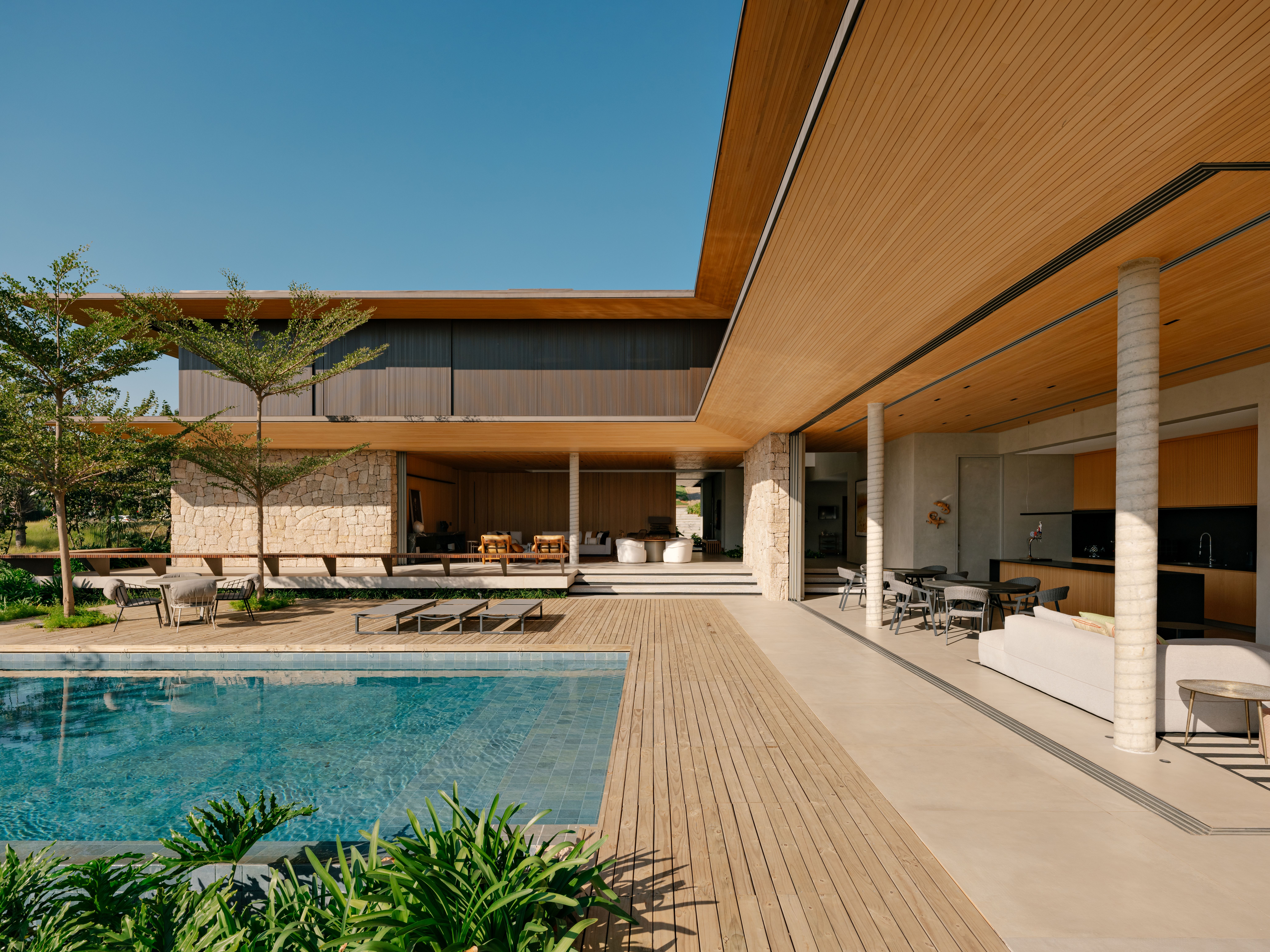Inside Serena House, a contemporary Brazilian home tucked away behind tropical gardens