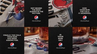Pepsi optical illusion ads