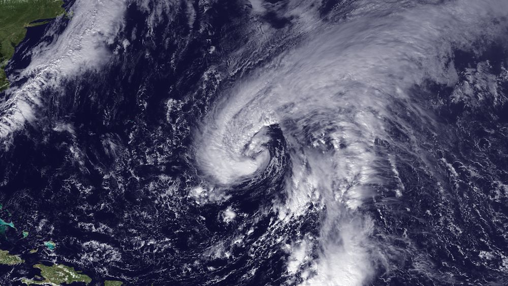 subtropical storm Melissa