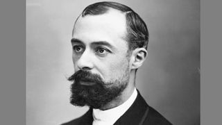 Black and white photograph of French scientist Henri Becquerel