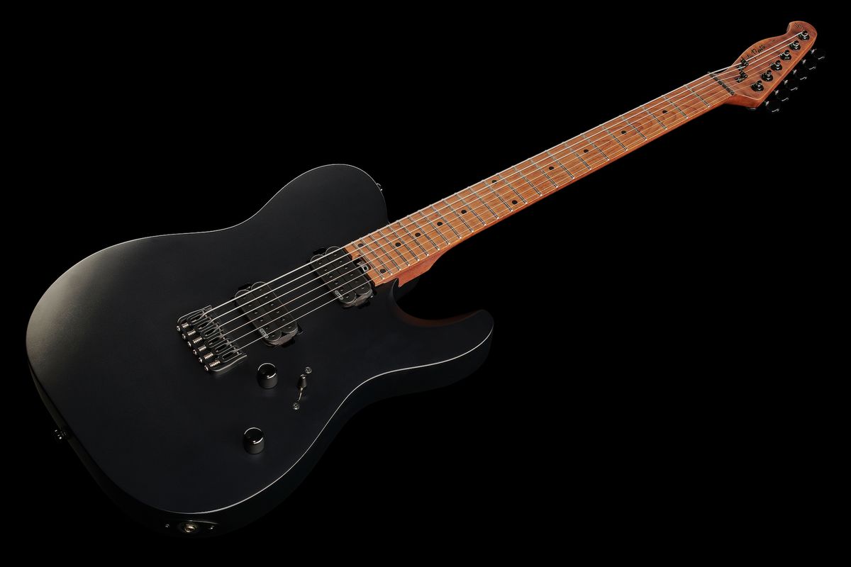 Harley Benton's new Fusion-T EMG HT Roasted SBK guitar