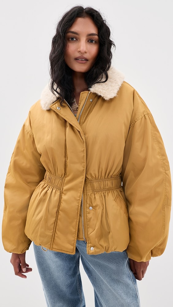 Selja Coat - Ochre